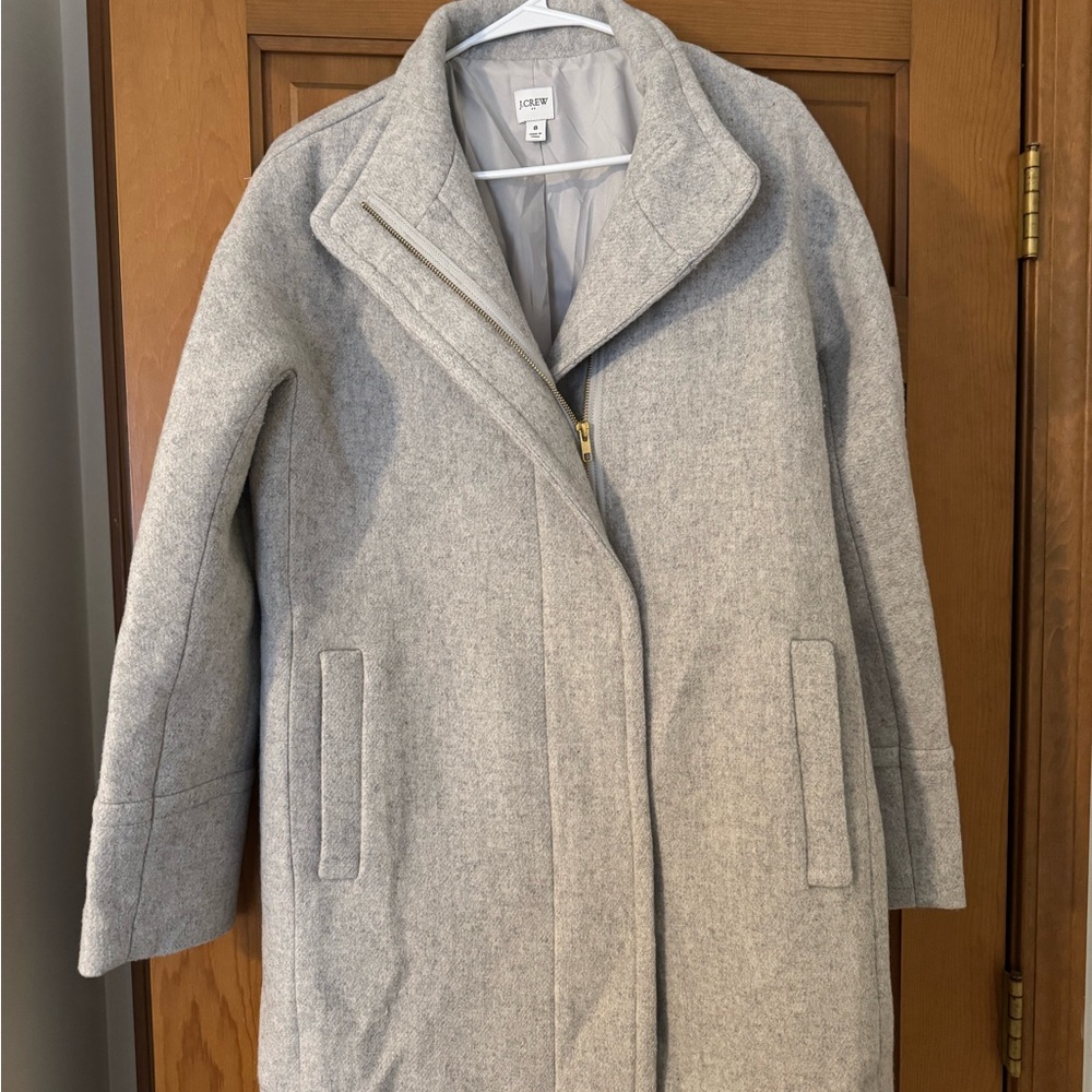 EUC J. Crew Factory City Coat SZ 8
